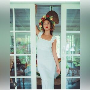 Eimeo white MIDNIGHT DRESS  small